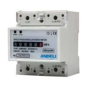 ADM100S KWH Single Phase Digital Energy Meter 1.5-6A