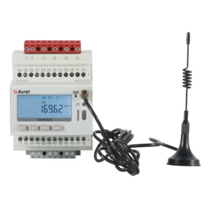 ADW300 Three Phase Multifunction Power Meter Wireless Din Rail Electric Meter for Solar PV Plant Industrial Distribution