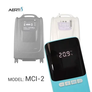 AERTI Model MCI 2 Small Convenient High Accuracy Portable Oxygen Purity Tester 10L Measuring Meter Battery Power for Service
