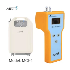 AERTI Portable High Accuracy Oxygen Service Detector Durable Battery Powered ABS Plastic Oxygen Measuring Tool for Home