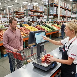 AI Touch Screen POS All-in-One Weighing Scale Windows Cash Register SDK OIML Compliant Sale Register Pos Systems