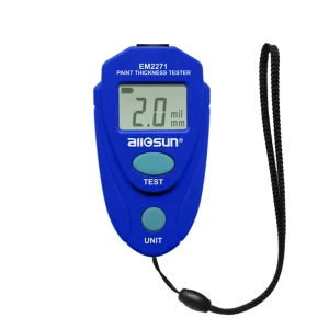 ALLOSUN EM2271 Digital Mini Coating Thickness Gauge Car Paint Inspection Tool Automotive Coatings Checker
