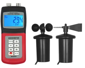 AM 4836C Wind Anemometer with USB Data Output Wind Direction Wind Speed Air Flow