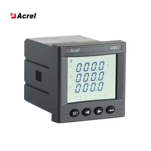 AMC72-E4/KC 3-Phase 4-Wire Smart Power Monitoring Meter with RS485 Modbus & Dual DI/DO Class 0.5 Accuracy
