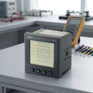 AMC96 AI3 M AC Current Three Phase Measuring Energy Meter Programmable SCADA Modbus RTU Remote Monitoring LED Display