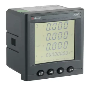 AMC96 Three-phase Multifunctional Panel Meter Current Voltage Power Factor Frequency Monitor 4-Quadrant Energy Metering