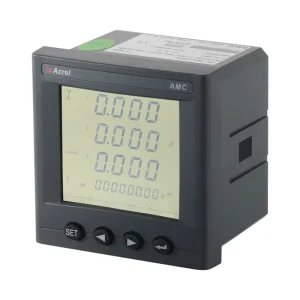 AMC96L-E4/KC Modbus-rtu Multifunction Energy Meter with Complete Electrical Parameters Measurement Energy Monitoring