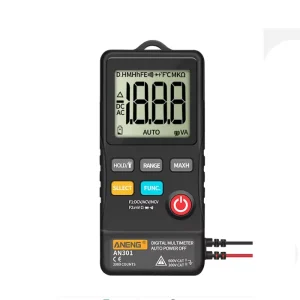 AN301 Mini Digital Multimeter 1999 Counts AC DC Voltmeter Resistance Ammeter Current Meter Tester Electrical Mini Power Meters