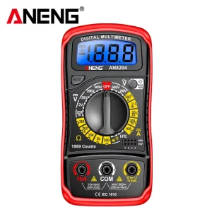 AN8204 High-precision Digital Display Intelligent Digital Multimeter with Backlight