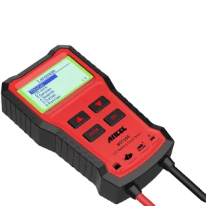 ANCEL BST100 12V Battery Load Tester 100 to 2000 CCA with Cranking Charging and Ripple Test for Vehicles