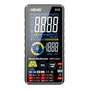 ANENG 615 Digital Multimeter Automatic Smart Touch Screen Rechargeable 6000 Counts AC DC Voltage Current Tester Electrician Tools