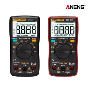 ANENG AN8009 Digital Multimeter Transistor Testers Capacitor True-RMS Tester Automotive Electrical Capacitance Meter Temp Diode