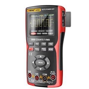 ANENG AOS02 Professional Digital Oscilloscope Multimeter True RMS 48MS s Sampling Rate 10MHZ Analog Bandwidth Data Storage