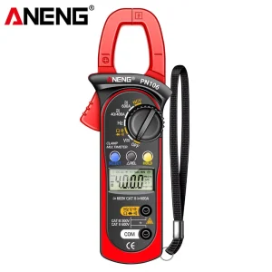 ANENG PN106 Digital Multimeter Tester High Precision True RMS CAT III 300V CAT II 600V 600A AC DC Clamp Resistance DC Current