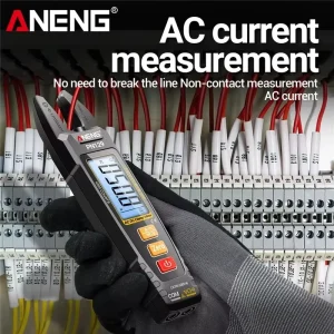 ANENG PN129 Smart Digital Multimeter 4000 Counts AC DC 600V NCV Tester Professional Auto Range Current Voltmeter Clamp Meter
