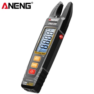 ANENG PN129 U Shape Clamp Meter Digital Display 4000 Counts Multimeter AAA Batteries Tester AC/DC 600V Current DC Current