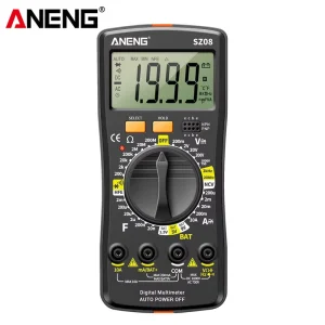 ANENG SZ08 High precision Professional Digital Multimeter Portable Auto Voltmeter AC DC 220V for Electrician