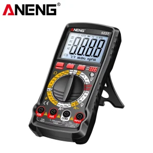 ANENG SZ27 Digital Multimeter Intelligent AC DC Voltage Current Tester 4 Digit Display 750V AC 10A Diode Transistor Capacitance