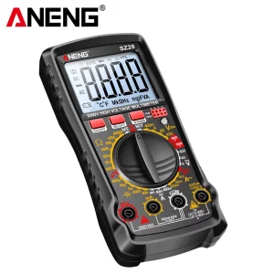 ANENG SZ28 Smart Multimeter 400V AC DC Tester 4MHz 400MOhm 4 Digits Display Low Battery Indicator Transistor Test Tool