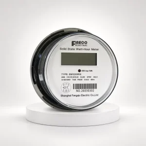 ANSI 12S Two Phase 3 Wire Socket Meter EM12200RS CA0.5 30(200)A Bidirectional KWh Meter