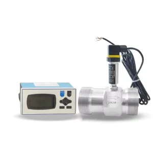 ANSI150lb Flow Meter Industrial Alcohol Turbine Flowmeter