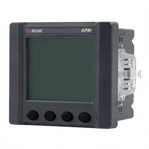 APM510 75*75mm Panel Mount Multifunction Power Meter IEC Compliant 3 Phase Power Quality Monitor with Harmonics