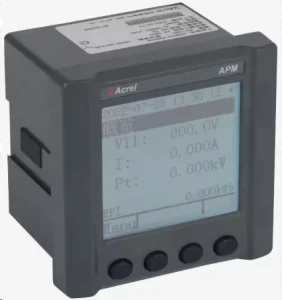 APM520 Three Phase Four Wire 96*96mm Network Smart Meter with IEC International Standard for Power Supply System