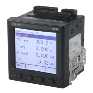 APM801 MPNET Smart Power Meter with Profinet Communication for Factory Distribution Cabinet