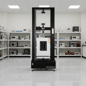 ASTM 100KN Computer Control Electronic Tensile Strength Universal Testing Machine with High and Low Temperature Chamber