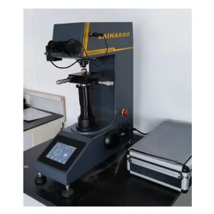 ASTM 50KG Touch Screen Operation Electronic Loading Vickers Hardness Tester for Quench Hardened Layers Aluminum Ball Thin Sheet