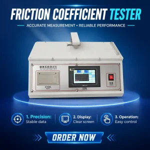 ASTM D1894 Portable Plastic COF for Machine ASTM F609 Friction Coefficient Testing Equipment 220V 1 Year Warranty