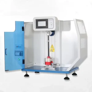 ASTM D256 Digital Izod Impact Tester with LCD Display for Hard Plastic Impact Strength Test