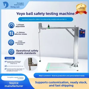 ASTM F963 16 YoYo Ball Safety Roller Skating Ball Rotation Testing Machine Metal Manual Operation Testing Equipment