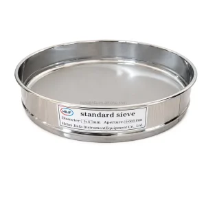 ASTM Standard Brass Wire Mesh Soil Analysis Test Sieve Laboratory Equipment Testing Machine