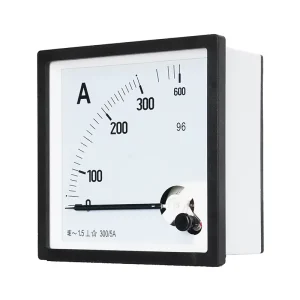 AT 96 96*96mm Analog Copper Panel Meter Voltage & Current Meter (Class 1.5 Accuracy) AC/DC Voltmeter/Ammeter (A V HZ KW)