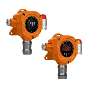 ATEX CE Gas Leak Detector Alarm H2S CH4 H2 LPG Natural Combustible Fixed Gas Detector