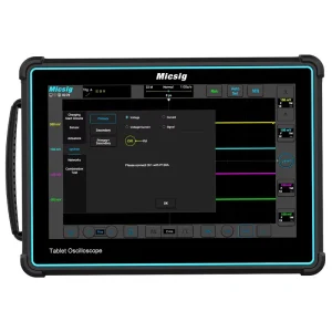 ATO1004 Portable Automotive Oscilloscope 100MHz 4 Analog Channels 1GSa/s 10.1 Inch Touch Screen LCD