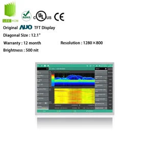 AUO 12.1” 1280×800 LCD Panel G121EAN01.0 Wide Temp Spectrum Analyzer Display 12.1 Inch LCD Module