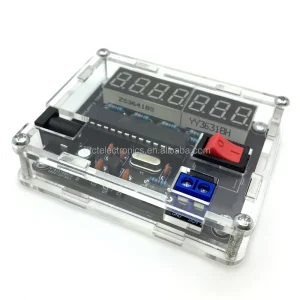 AVR Frequency Meter Measurement Kit DIY 0.45HZ-10MHZ with Shell Parts AVR Frequency Meter