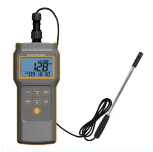 AZ8905 New Handheld Digital Anemometer with Air Temp. Air RH Dew Point Temp Meter Datalogger