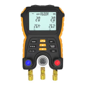 Ac Gauge Set Sm480v Sman Digital Manifold Wireless Data Logging With Pipe Clamp Thermometer