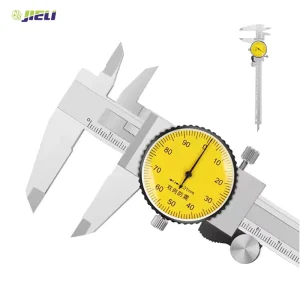 Accuracy 0.02mm Stainless Steel Dial Caliper 150 200mm Shock Proof for Measuring Inner