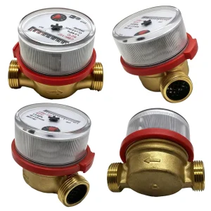 Accurate DN15 Single Flow Water Meter for Household Use for Efficient Water Measurement