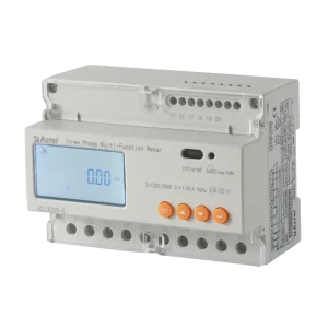 Acrel 3 Phase Prepaid KWH Meter ADL3000 RS485 Modbus RTU Bidirectional Metering 0.5s Accuracy Solar Zero Export Monitoring DIN