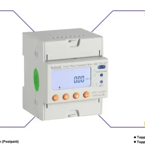 Acrel ADL100-EYNK 4G Wireless Single Phase 60A User Size Built-in Switch Relay Kwh Consumption Energy Meter with Power Monitor