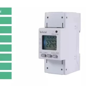 Acrel ADL200(80A) Digital Electricity Direct Connect Single Phase LCD Display Easy Installation Smart Power Meter with RS485