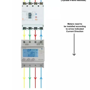 Acrel ADL400 D 100A 3*230/400V Three Phase Energy Parameter Measurement Din Rail Smart Power Meter with Modbus RTU