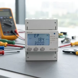 Acrel ADL400 DIN Rail Multifunction Energy Meter 3 Phase 80A Modbus RTU Power Monitoring Meter for Industrial Energy Management