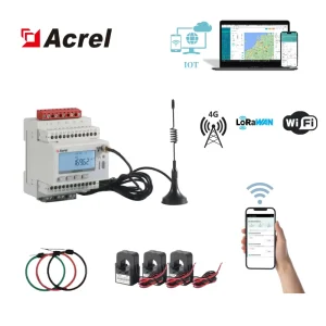 Acrel ADW300 Base Station Power Monitoring Power Outage Alarm 4G Wireless Energy Meter