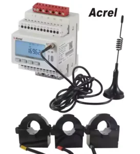 Acrel ADW300W 3pcs 100A External CTs 4G WiFi MQTT Protocol IoT Wireless Three phase Energy Meter